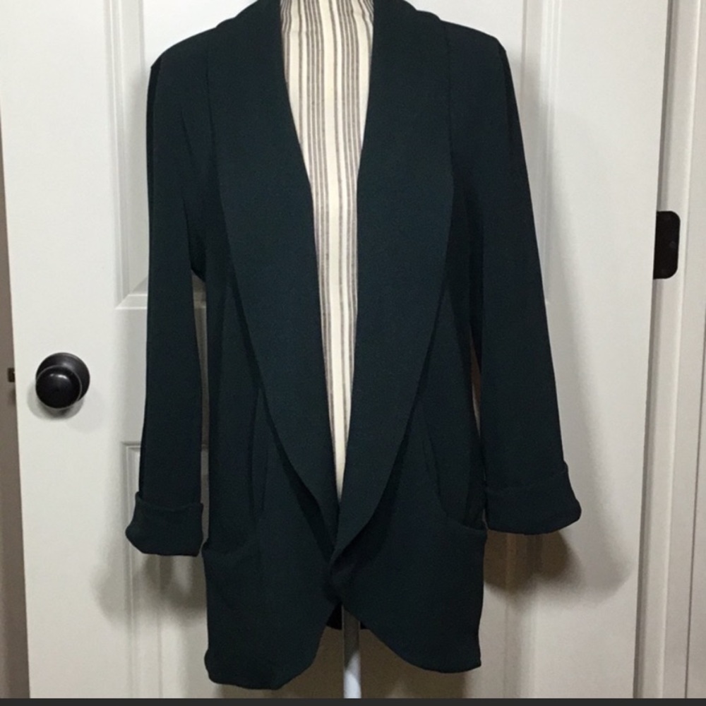 Lemon Tart Knit Women’s Blazer Size Medium